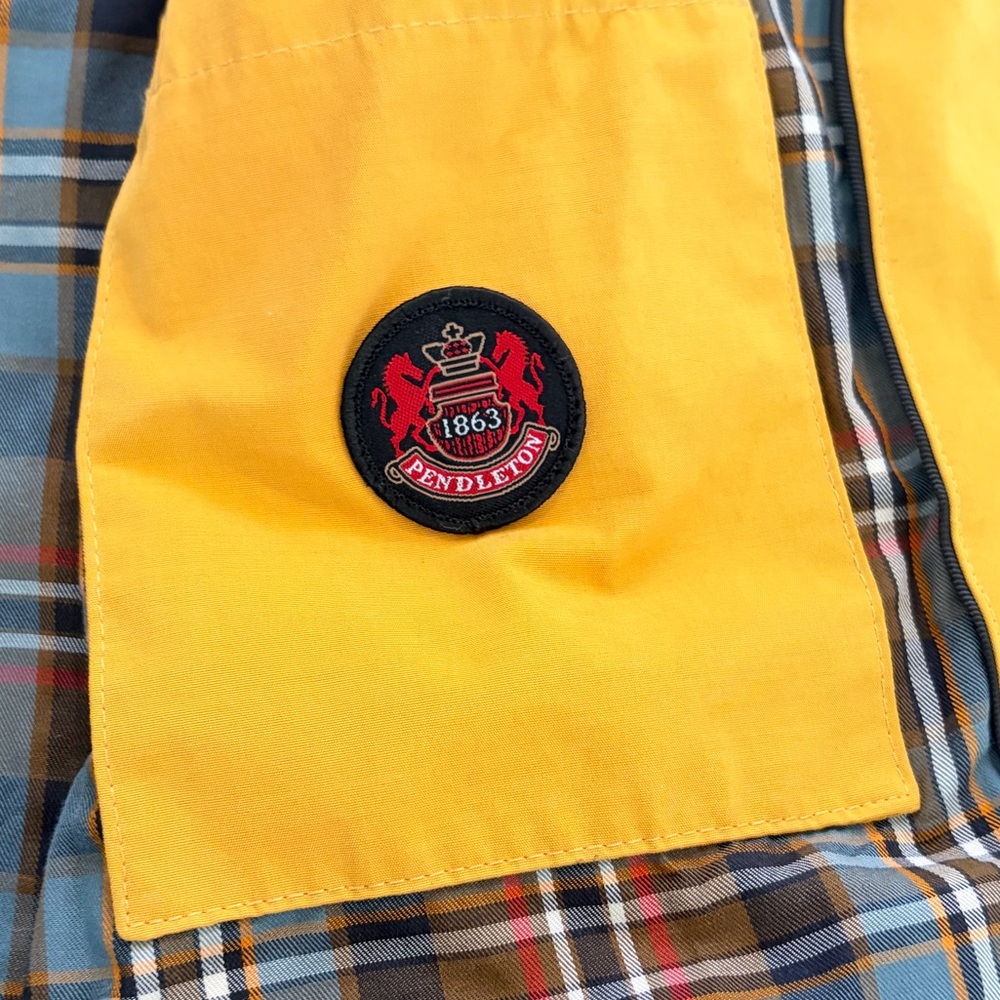 Pendleton Yellow Rain Jacket, X-Large - image 5